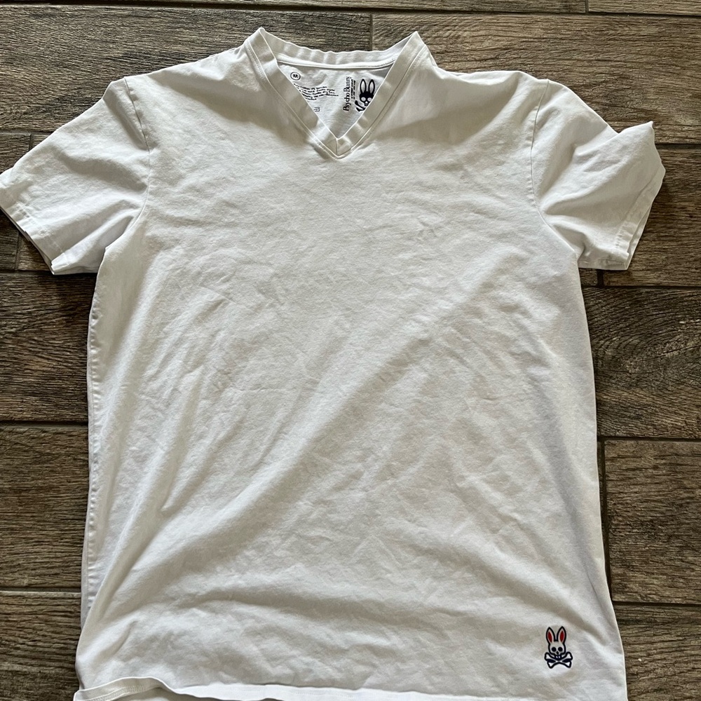 Psycho Bunny V Neck Tee